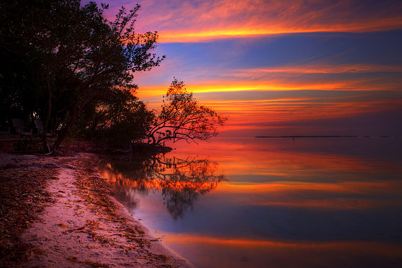 Brilliant Color After Sunset - Key Largo, Florida