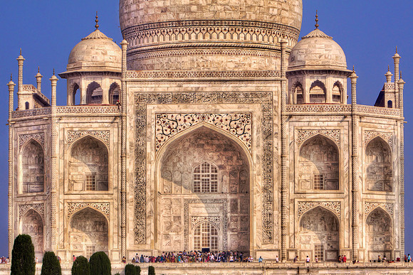 Face of the Taj Mahal