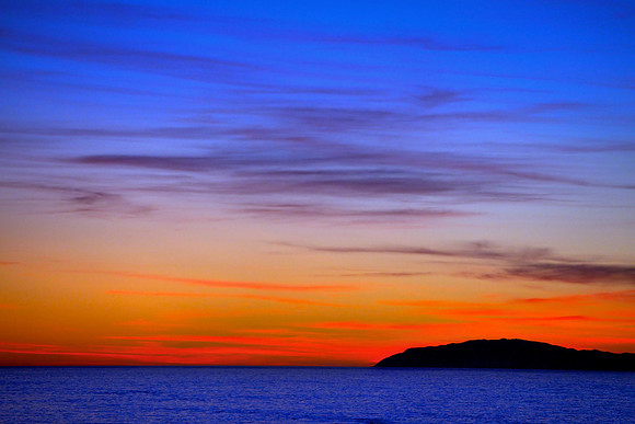 Painted Sky above Catalina Island, CA
