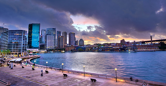 Sydney Circular Quay CBD Panorama