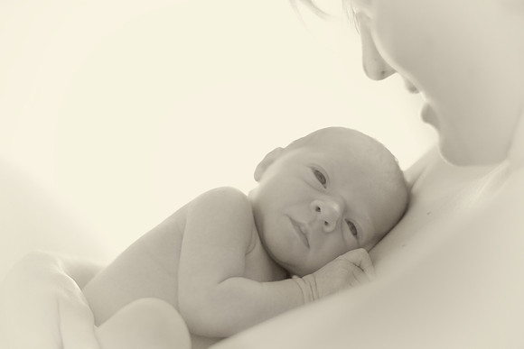 Safe in Mommy's Arms
