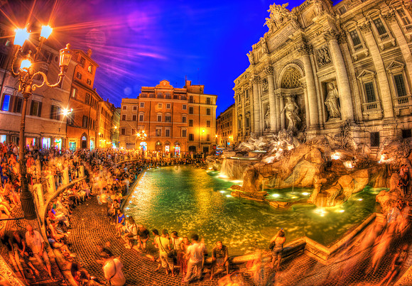 Fontana di Trevi - Trevi Fountain