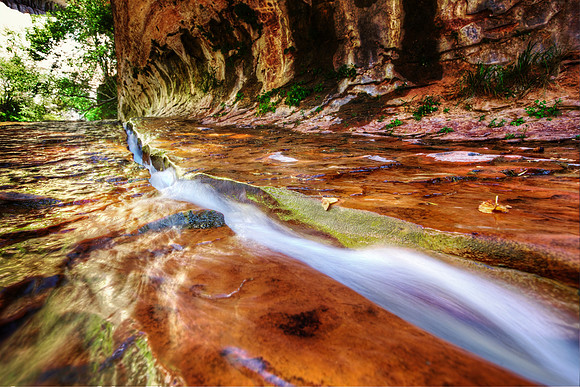 The Chute - Subway Canyon in Zion National Park